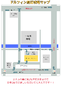 ドルフィン周辺攻略マップ大公開！？